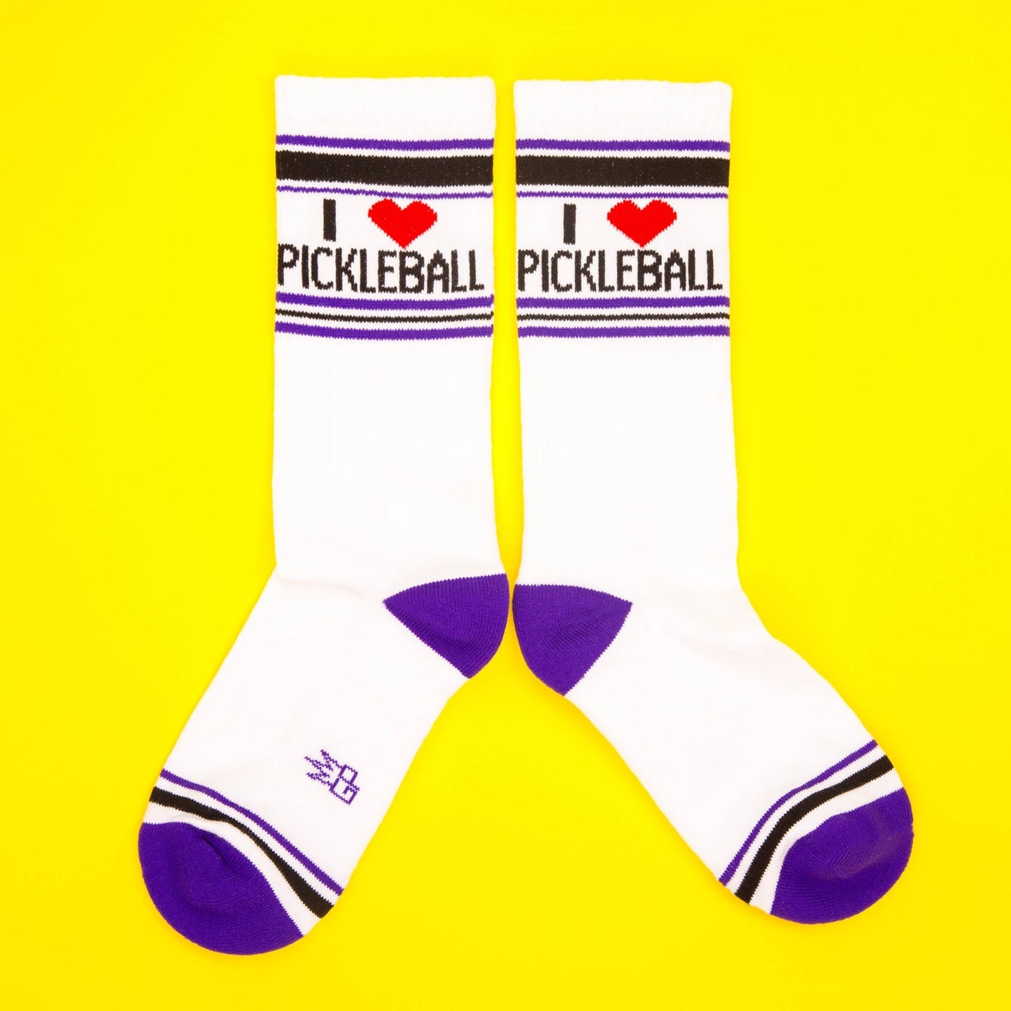 I ❤️ Pickleball Gym Crew Socks - vibeboxshop