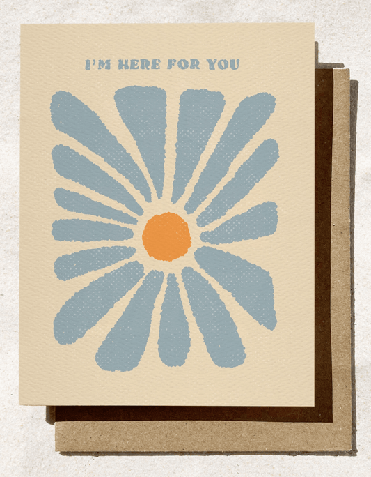 I'm Here For You Sympathy Card - vibeboxshop