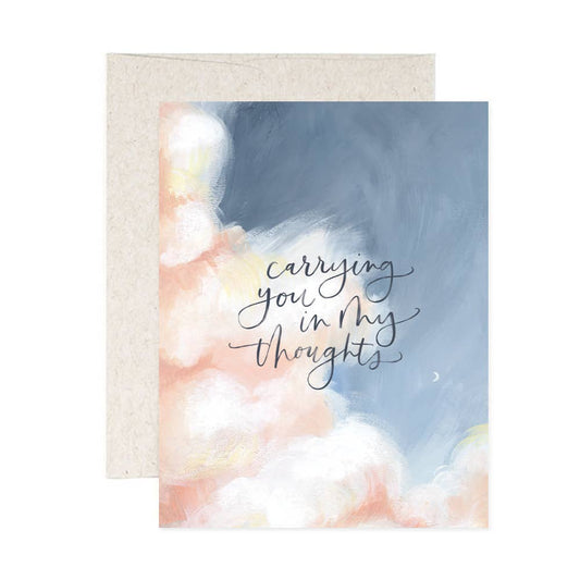 In My Thoughts Sympathy Card - vibeboxshop