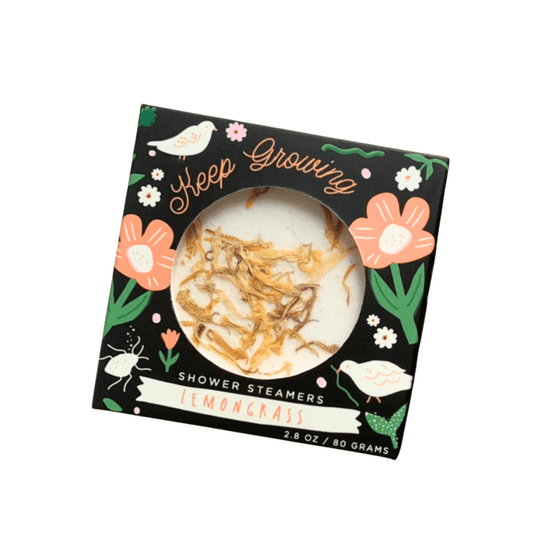 Keep Growing Lemongrass Shower Steamer Set - vibeboxshop
