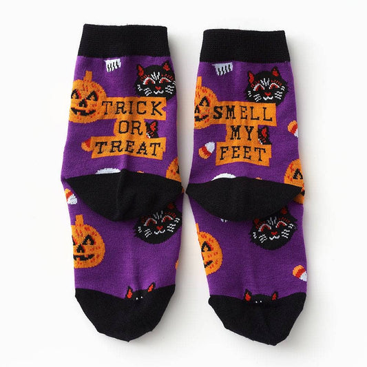 Kid's Trick or Treat Sock - vibeboxshop