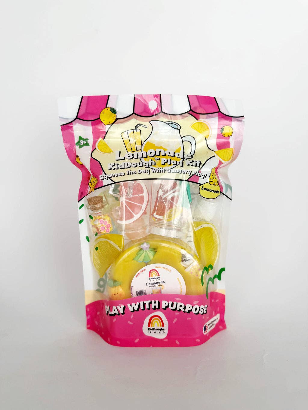 Lemonade KidDough Play Kit - vibeboxshop
