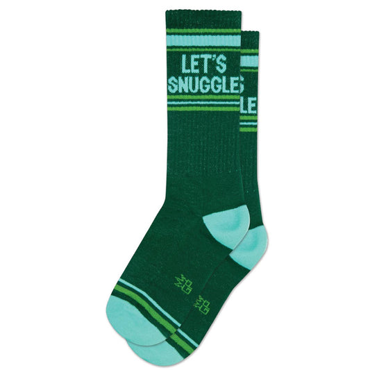 Let's Snuggle Gym Crew Socks - vibeboxshop