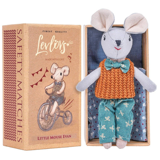 Little Mouse Evan - Matchbox Mice - vibeboxshop