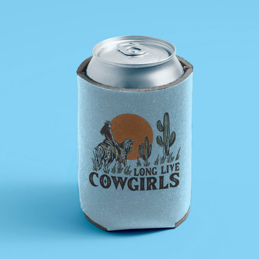 Long Live Cowgirls Koozie - vibeboxshop