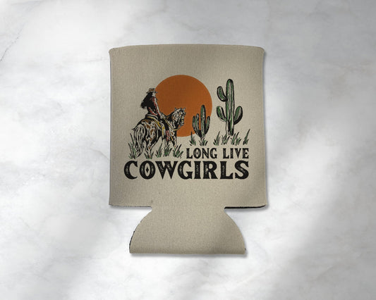 Long Live Cowgirls Koozie - vibeboxshop