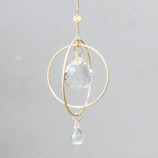 Lotus Strength Mini Suncatcher - vibeboxshop