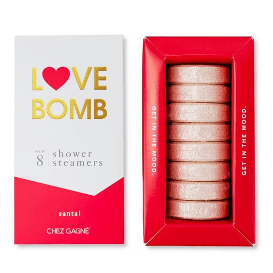 Love Bomb - Aromatherapy Shower Steamers - Santal - Set of 8 - vibeboxshop