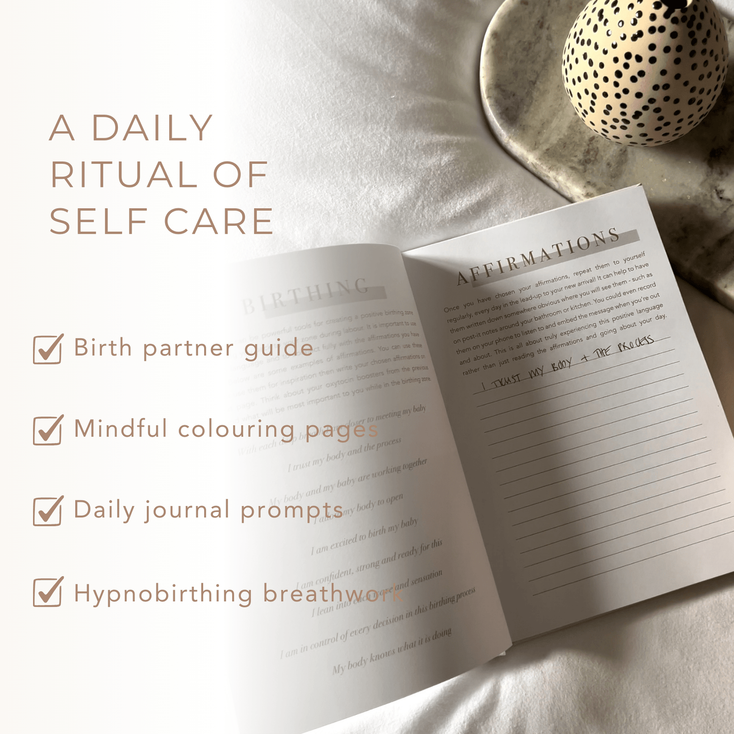 Mama Notes: Pregnancy Journal - vibeboxshop