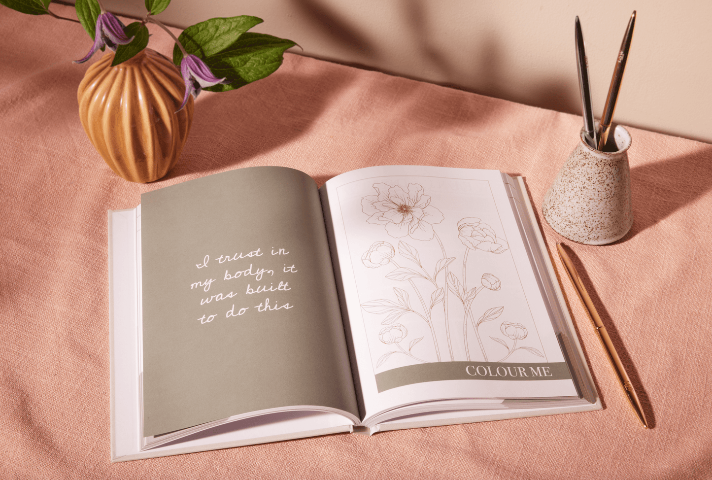 Mama Notes: Pregnancy Journal - vibeboxshop