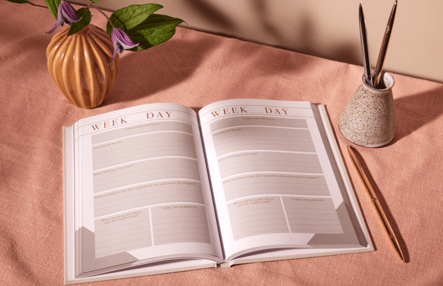 Mama Notes: Pregnancy Journal - vibeboxshop