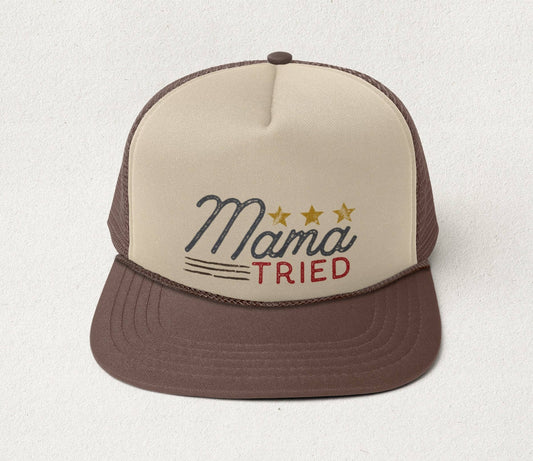 Mama Tried Trucker Hat - vibeboxshop