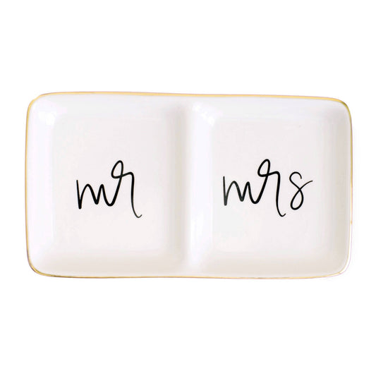 Mr. & Mrs. Jewelry Dish - vibeboxshop
