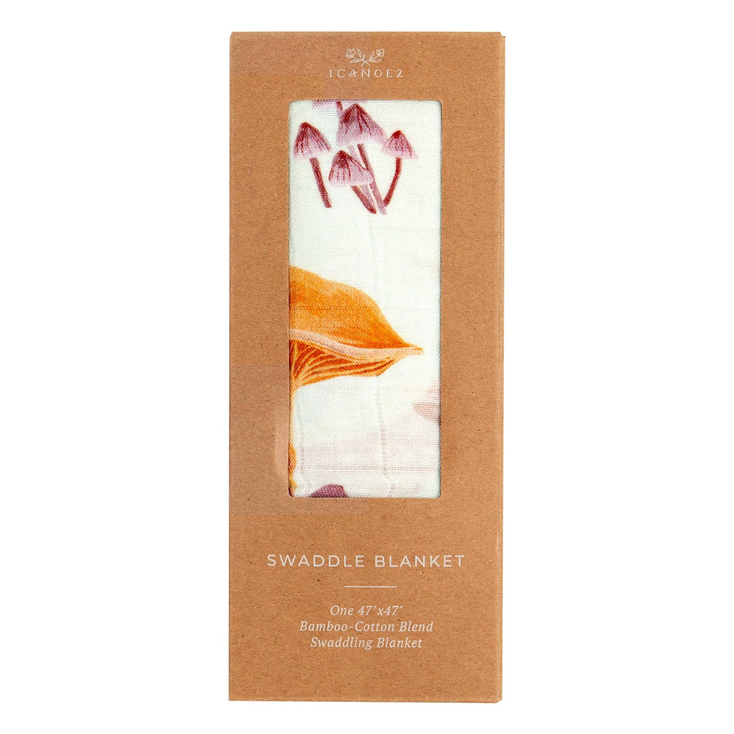 Mushrooms Baby Swaddle - vibeboxshop