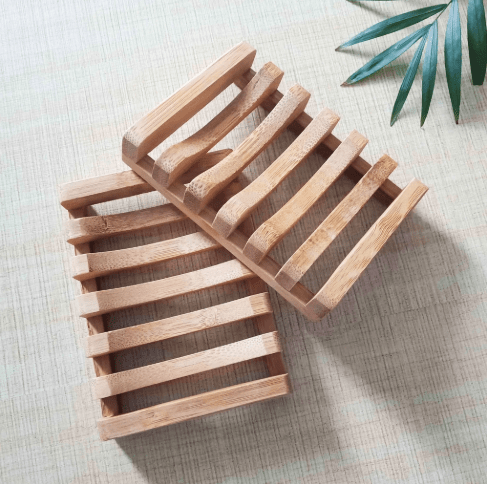 Natural Wood Soap Dish - vibeboxshop