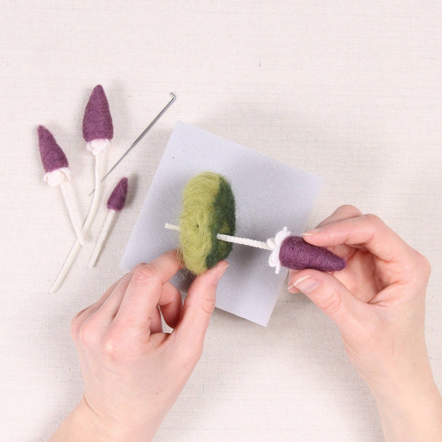 Needle Felting Kit, Pixie Parasol - vibeboxshop