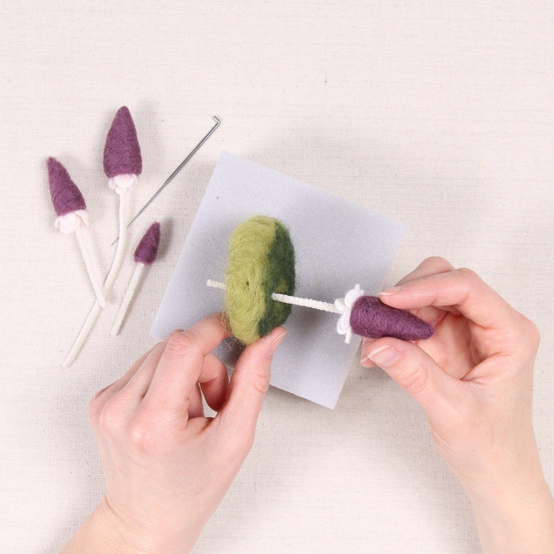Needle Felting Kit, Pixie Parasol - vibeboxshop
