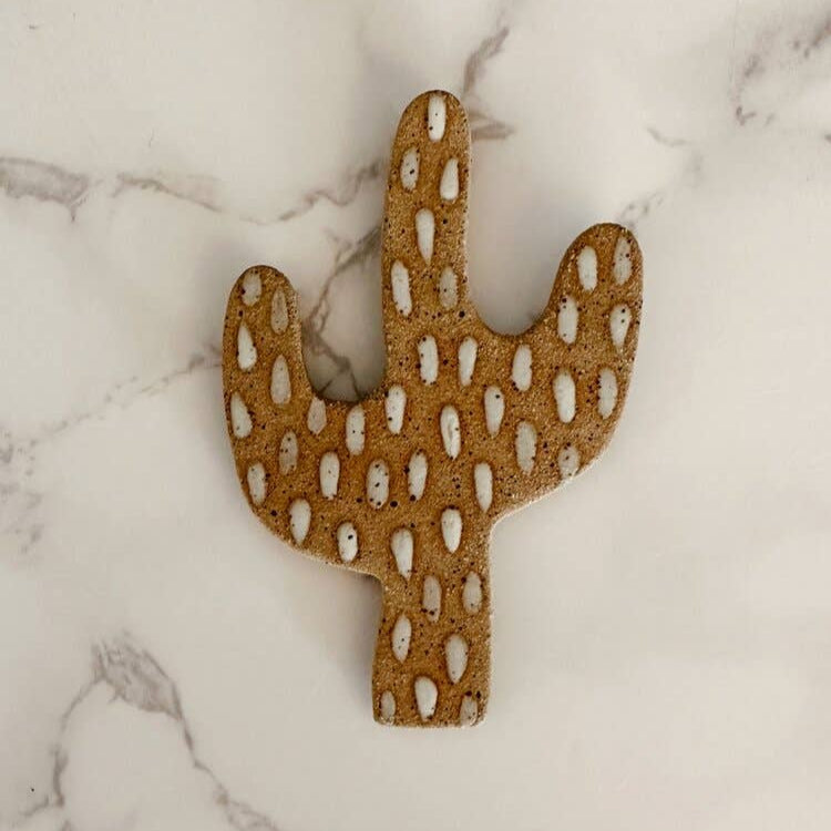 Neutral Saguaro Cactus Magnet - vibeboxshop
