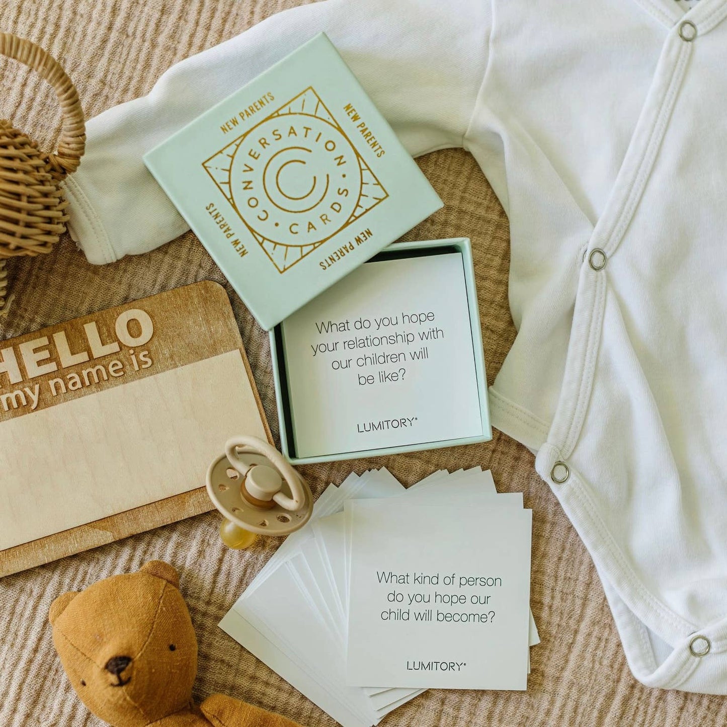 New Parents Conversation Cards - vibeboxshop