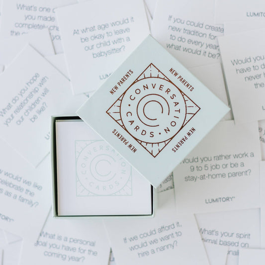 New Parents Conversation Cards - vibeboxshop