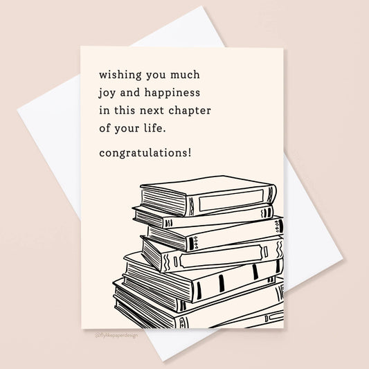 Next Chapter Congratulations Card - vibeboxshop