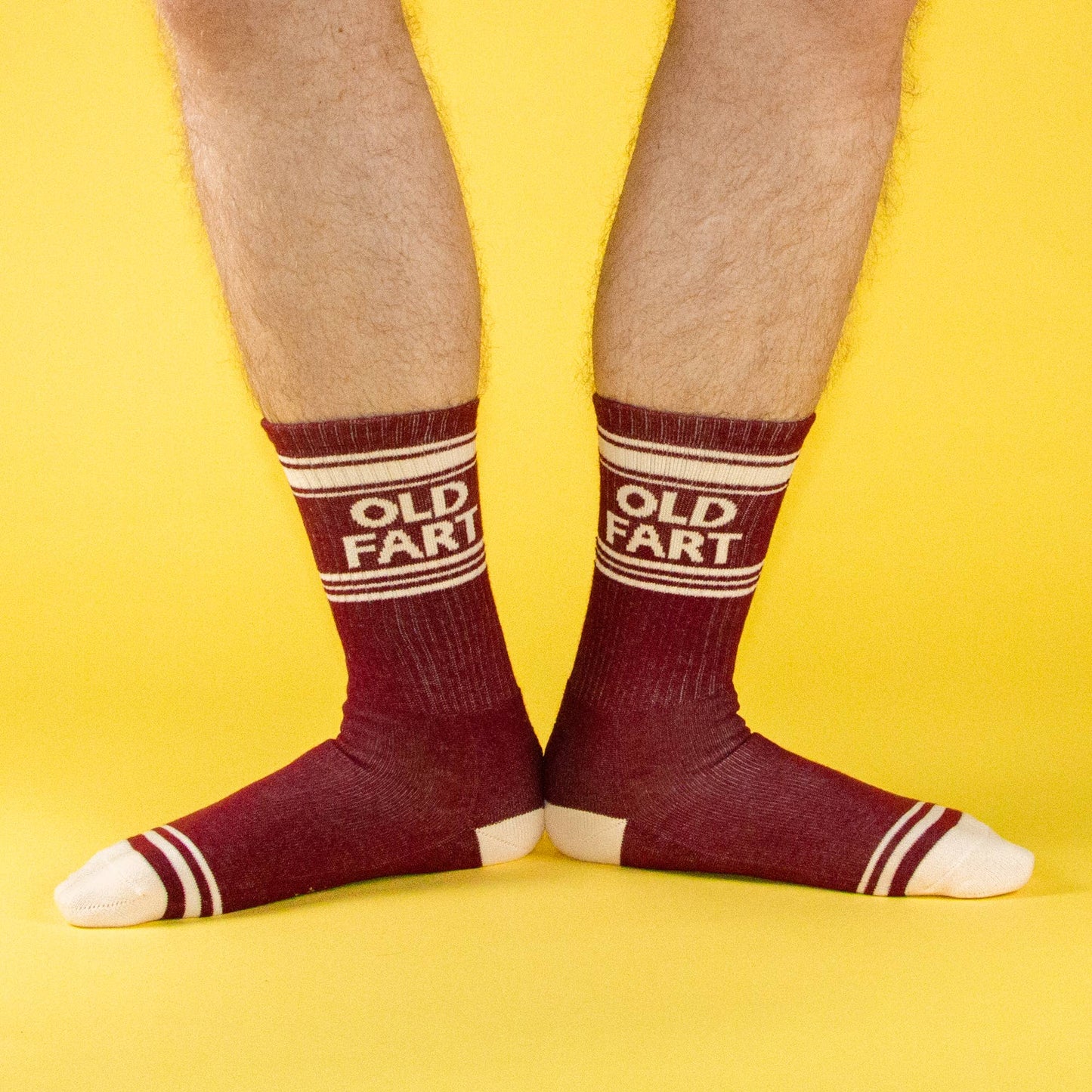 Old Fart Gym Crew Socks - vibeboxshop