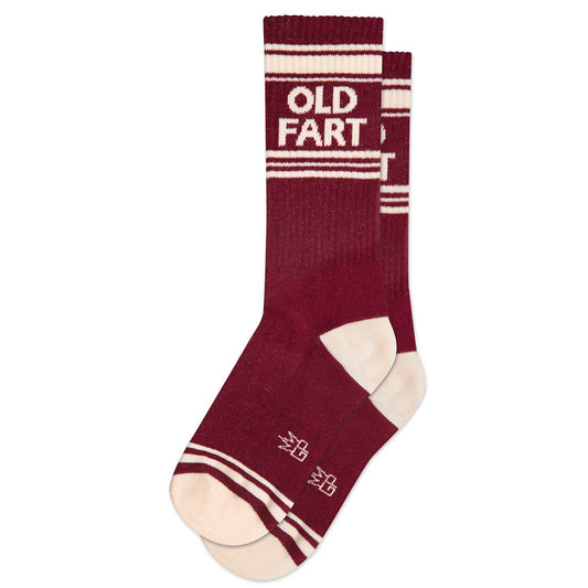 Old Fart Gym Crew Socks - vibeboxshop