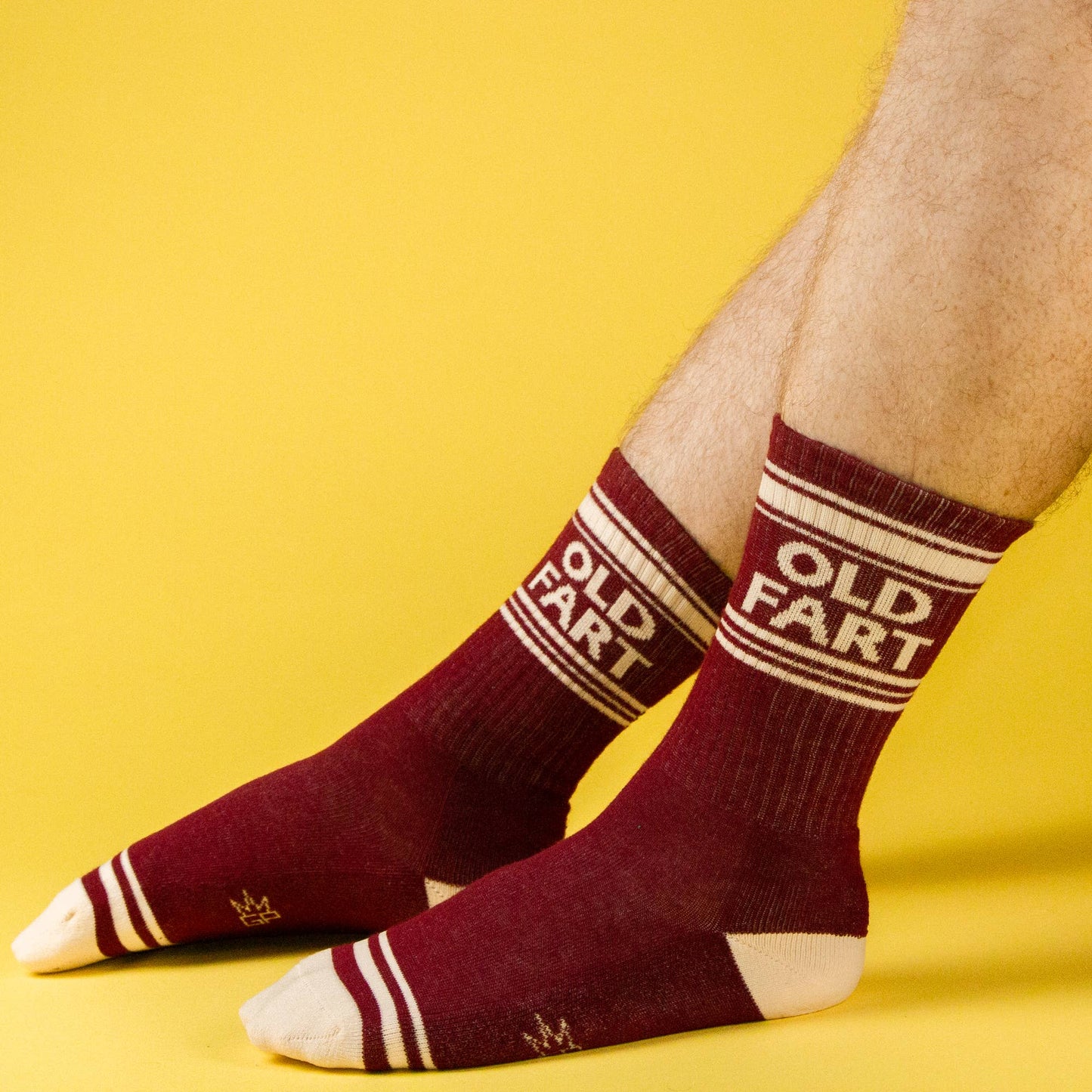 Old Fart Gym Crew Socks - vibeboxshop