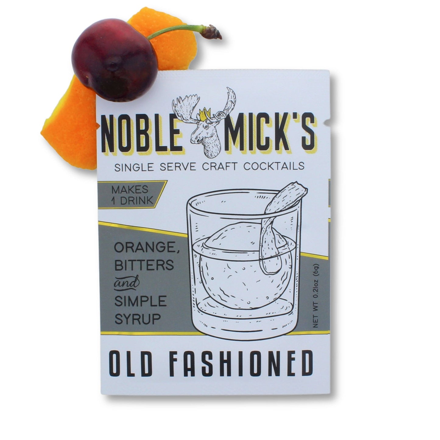 Old Fashioned Single Serve Craft Cocktail - vibeboxshop