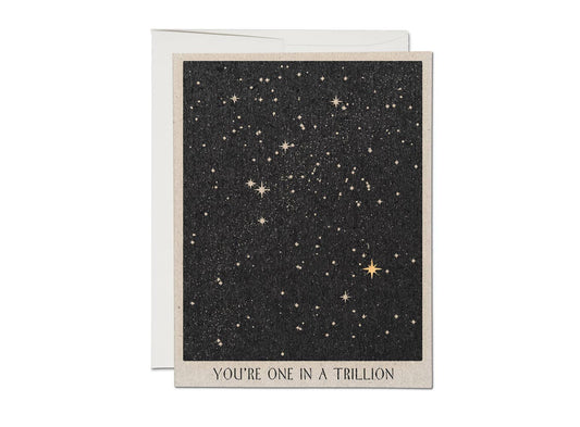 One in a Trillion Friendship Greeting Card - vibeboxshop