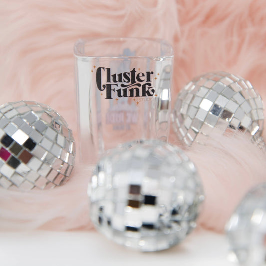 Opossum Cowboy: We Ride at Dusk Shot Glass - vibeboxshop