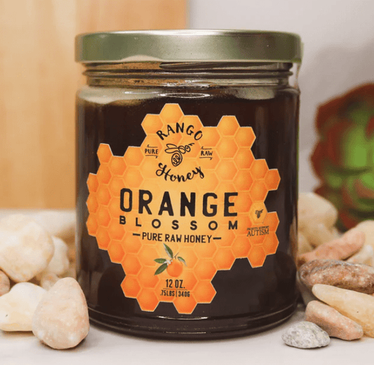 Orange Blossom Pure Raw Honey - vibeboxshop