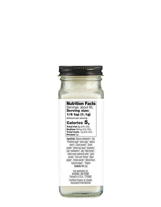Organic Ranch Popcorn Seasoning - vibeboxshop