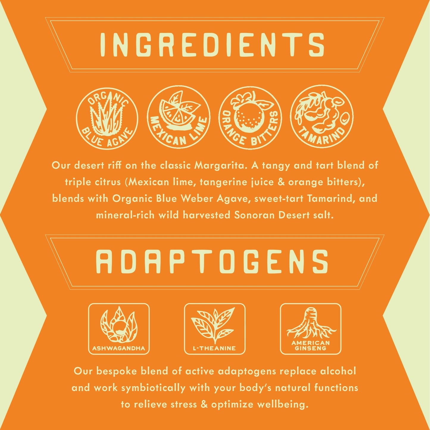 PARCH Desert Margarita Non - Alc Agave Cocktail - vibeboxshop