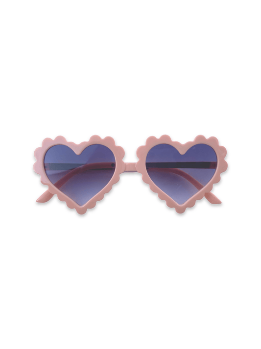 Peach Heart Sunglasses - vibeboxshop