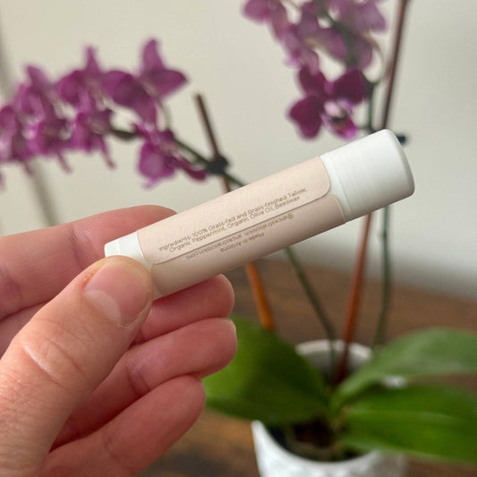 Peppermint Tallow Lip Balm - vibeboxshop