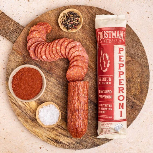 Pepperoni | Foustman's All - Natural Uncured - vibeboxshop