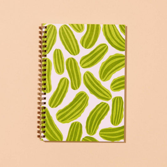Pickles Letterpress Spiral Notebook - vibeboxshop