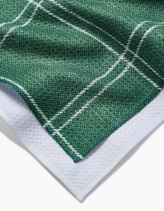 Pine Forest Plaid Tea Towel - vibeboxshop