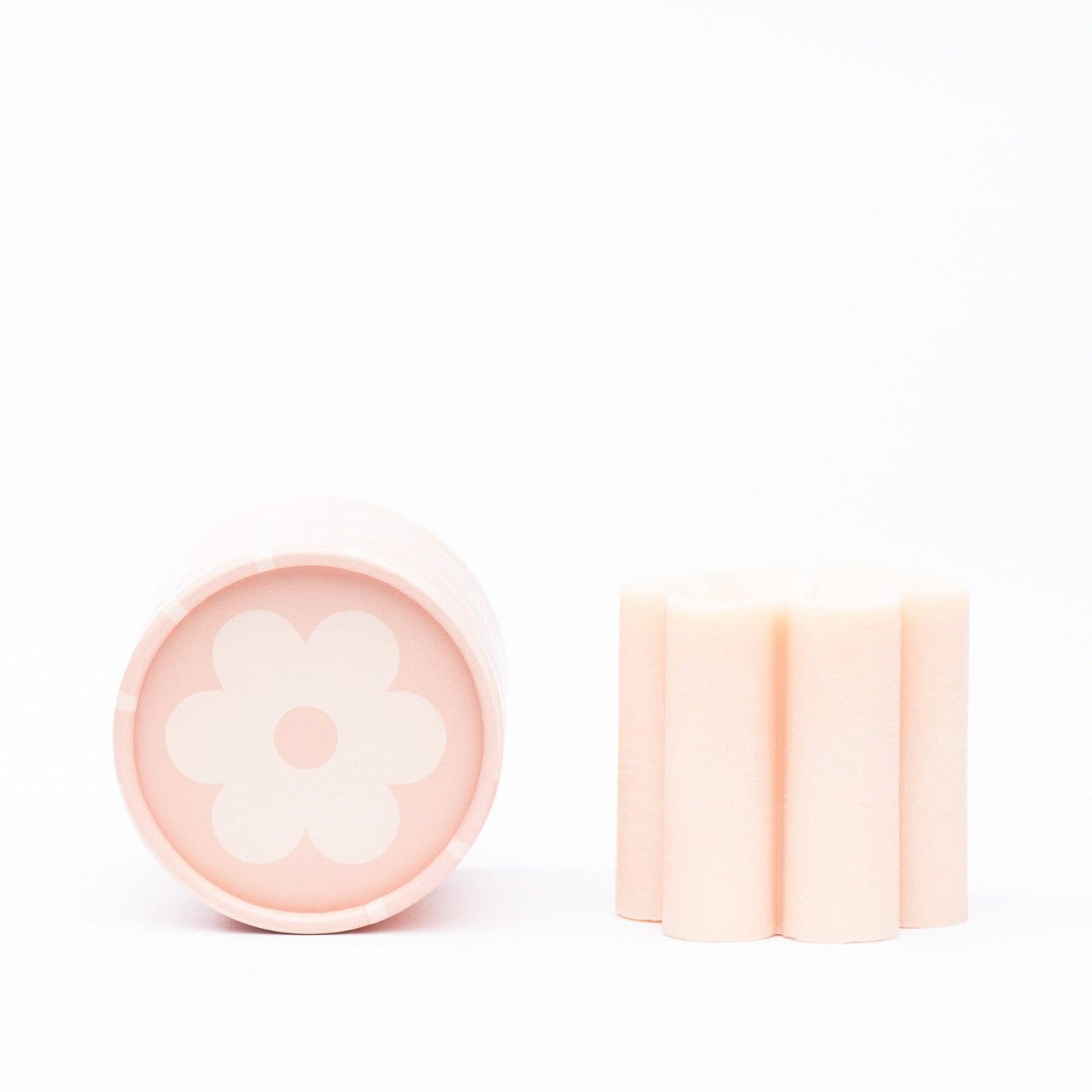 Pink Daisy Soy Candle - vibeboxshop
