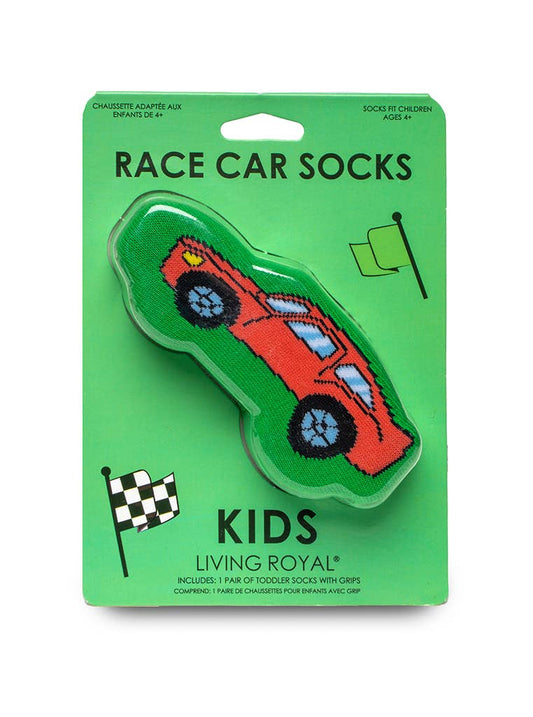 Race Car Kids Socks - vibeboxshop