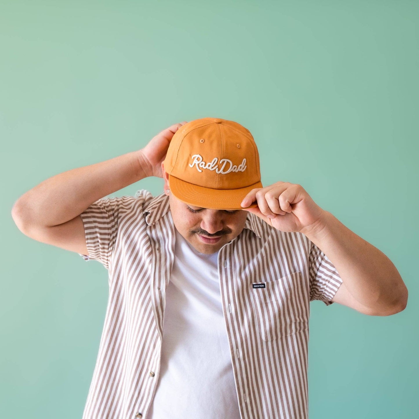 Rad Dad Flat Brim Hat - vibeboxshop