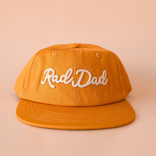 Rad Dad Flat Brim Hat - vibeboxshop