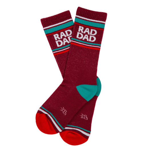 Rad Dad Gym Crew Socks - vibeboxshop