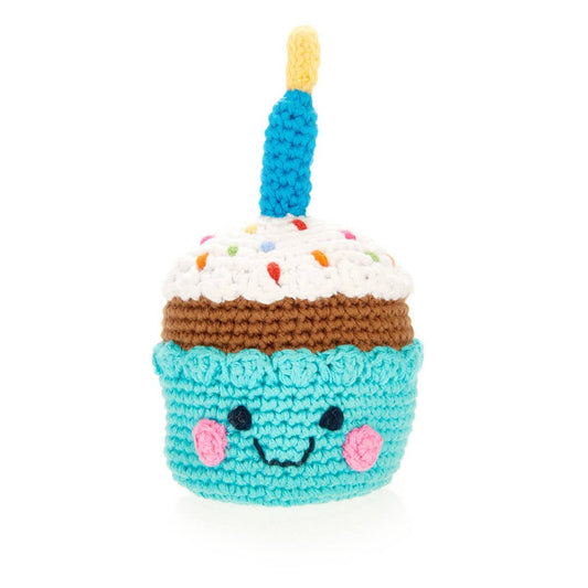 Rattle - First Birthday Cupcake - vibeboxshop