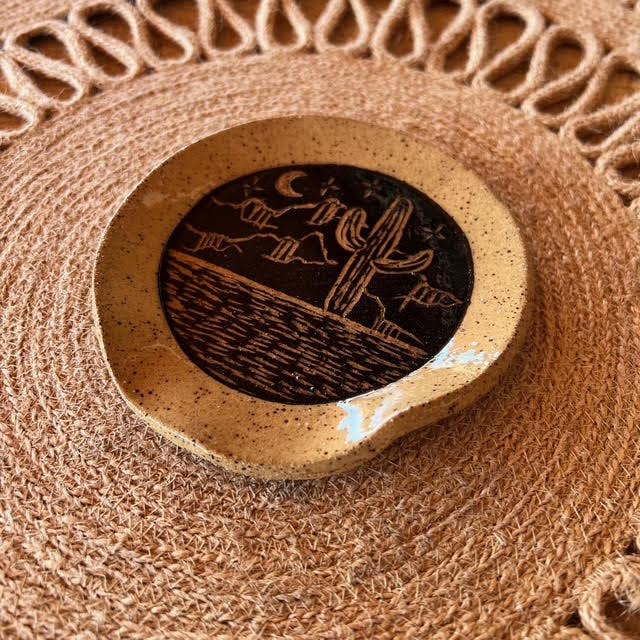 Saguaro Night Desert Spoon Rest - vibeboxshop