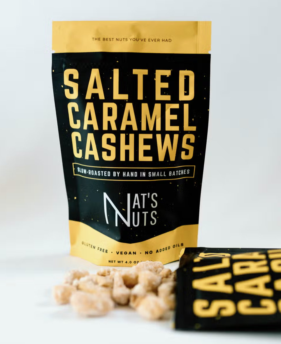 Salted Caramel Cashews