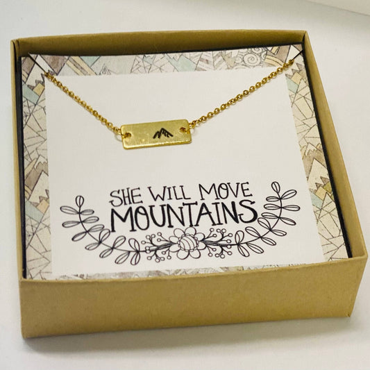 She will Move Mountains Necklace - vibeboxshop