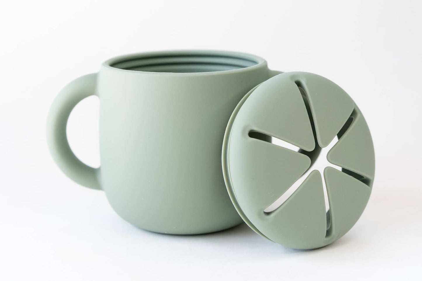 Silicone Snack Cup with Lid - vibeboxshop