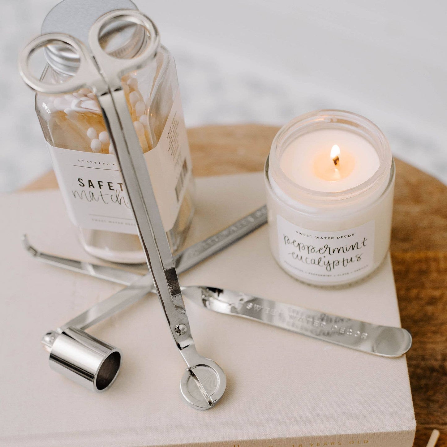 Silver Candle Care Kit - vibeboxshop